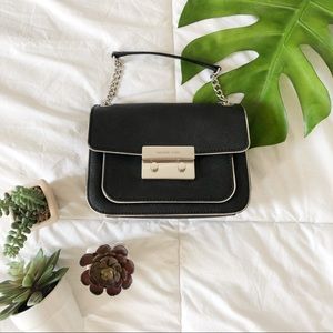 Michael Kors Black Leather Bag